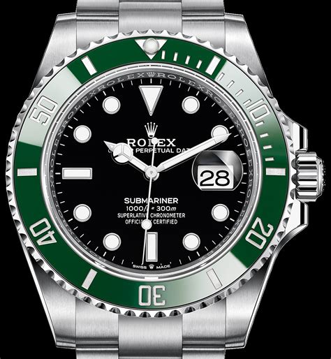 rolex green ceramic